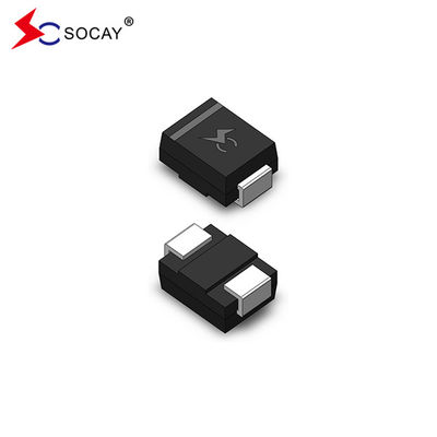 5V सतह माउंट टीवीएस डायोड SMBJ5.0A, 600W एक दिशात्मक क्षणिक वोल्टेज दमनक