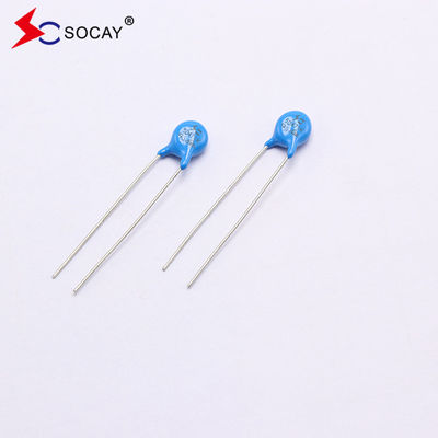 82V रेडियल लीड मेटल ऑक्साइड वैरिस्टोर MOV 05D820K / 05D820KJ Ф5mm पैकेज प्रकार