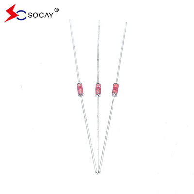 अक्षीय लीड ग्लास डिस्चार्ज ट्यूब SCA-141N 1.0pF 8/20μS 500A स्पार्क गैप प्रोटेक्टर