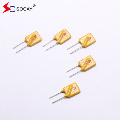 SOCAY रेडियल PPTC रीसेट करने योग्य फ्यूज SC135-3500SZ0D पोलीमर पीटीसी जनरल इलेक्ट्रॉनिक्स के लिए