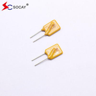 पॉलिमर पीपीटीसी रीसेट करने योग्य फ्यूज रेडियल लीड SC16-600SZ0D 6A I पकड़ 16Vmax 2.80W