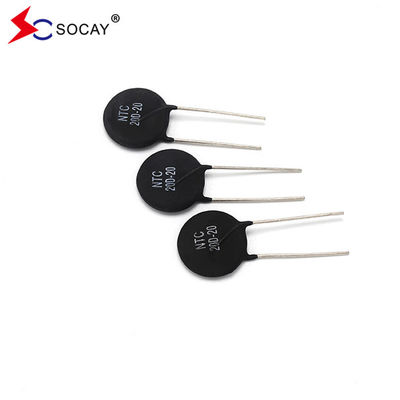 SOCAY पावर एनटीसी थर्मिस्टोर MF72-SCN20D-20 20Ω 20mm Imax व्यापक प्रतिरोध रेंज