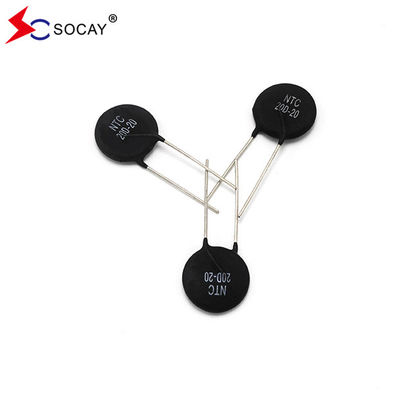 SOCAY पावर एनटीसी थर्मिस्टोर MF72-SCN20D-20 20Ω 20mm Imax व्यापक प्रतिरोध रेंज