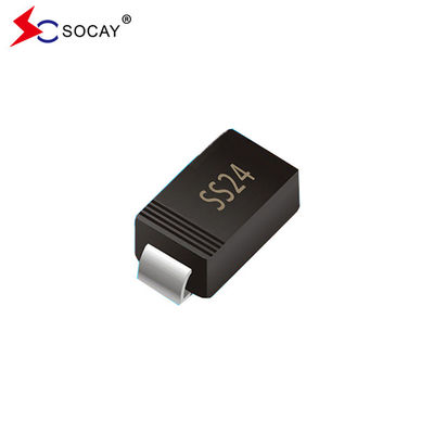 SMA पैकेज Schottky रेक्टिफायर SS24A Schottky बैरियर डायोड VRRM 40V 2A DO-214AC