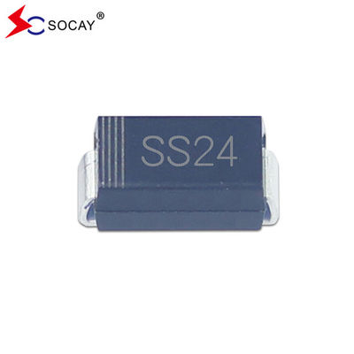 SMA पैकेज Schottky रेक्टिफायर SS24A Schottky बैरियर डायोड VRRM 40V 2A DO-214AC