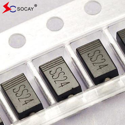 SMA पैकेज Schottky रेक्टिफायर SS24A Schottky बैरियर डायोड VRRM 40V 2A DO-214AC