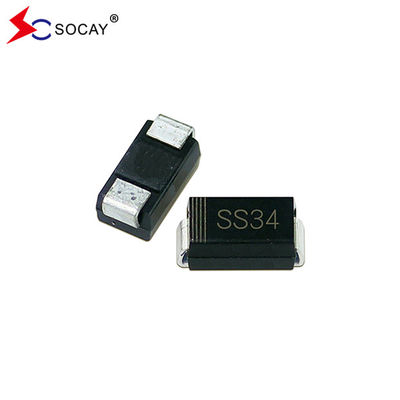 40VRRM SBD स्कॉटकी डायोड SS34A 28VRMS 3A I(AV) 0.55 VF DO-214AC