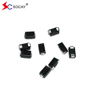 40VRRM SBD स्कॉटकी डायोड SS34A 28VRMS 3A I(AV) 0.55 VF DO-214AC