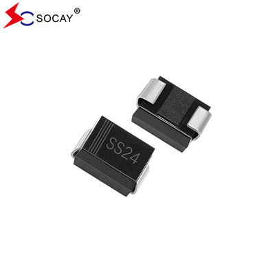 एसएमडी स्कॉटकी बैरियर रेक्टिफायर 20~200VRRM DO-214AA SMB पैकेज SS24B 40VRRM