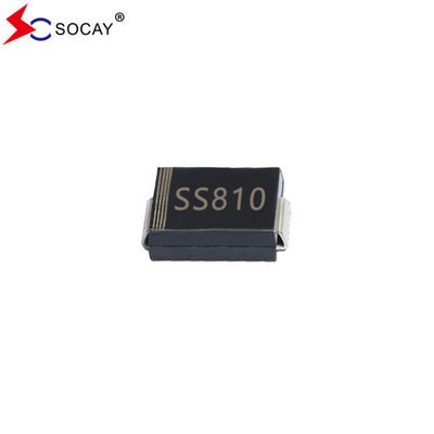 100VRRM सतह माउंट Schottky बैरियर डायोड SS810C 70VRMS वोल्टेज SMC पैकेज