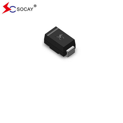 SOCAY TVS डायोड SMAJ 43V 400W स्थिर प्रदर्शन के लिए सतह माउंट क्षणिक वोल्टेज डिप्रेसर