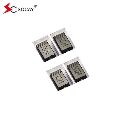 प्रदर्शन के लिए DO-214AC SMA पैकेज Schottky बैरियर डायोड 40V 2A निम्न वोल्टेज सुधारक